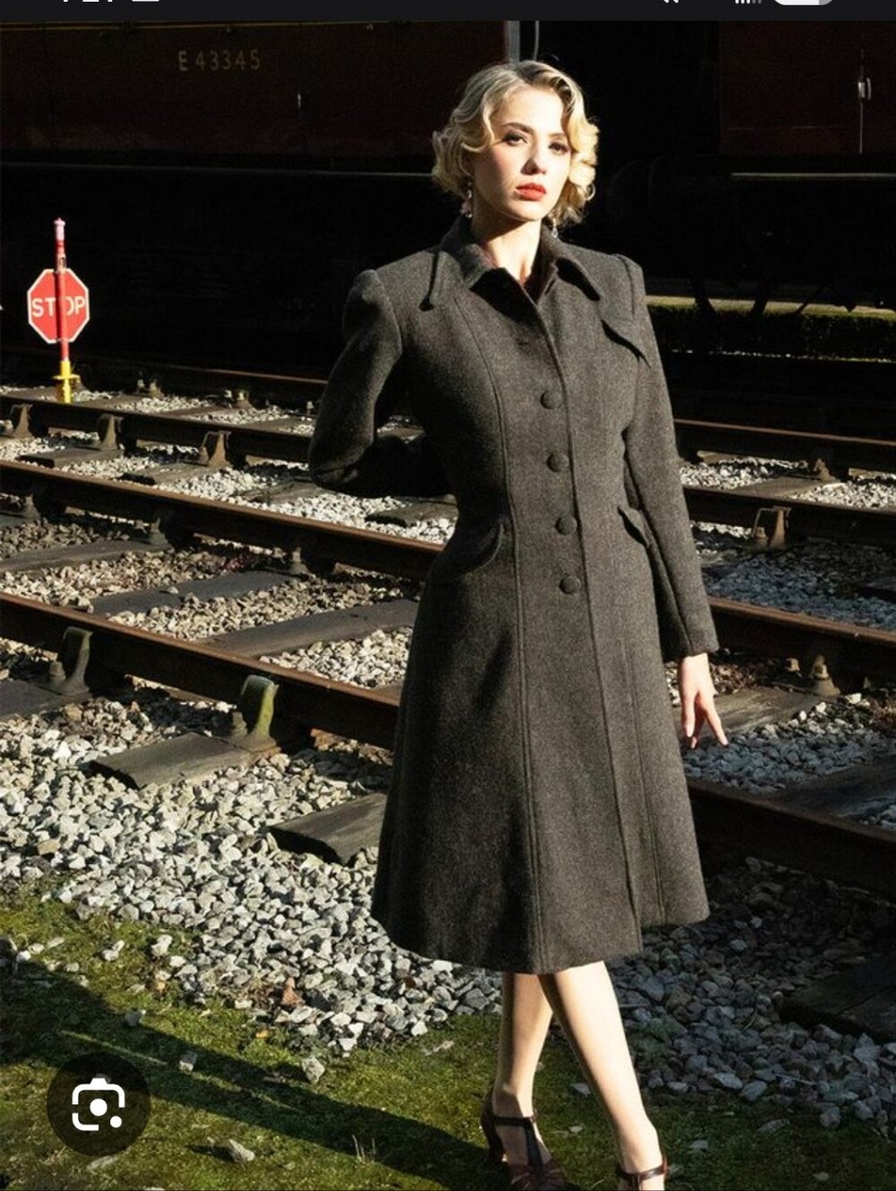 HOF 1930s Princess Coat XS